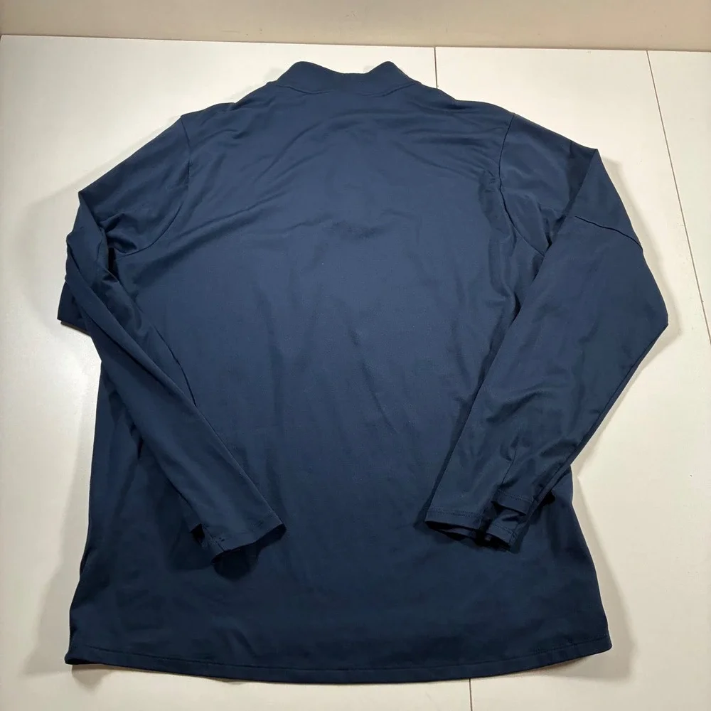 UPenn Quakers Nike Running Element Dri-FIT 1/4 Zip Pullover Large Navy Blue